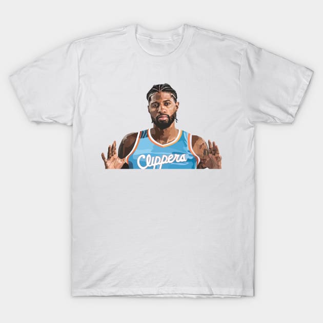 Paul George | Los Angeles Clippers T-Shirt by ActualFactual